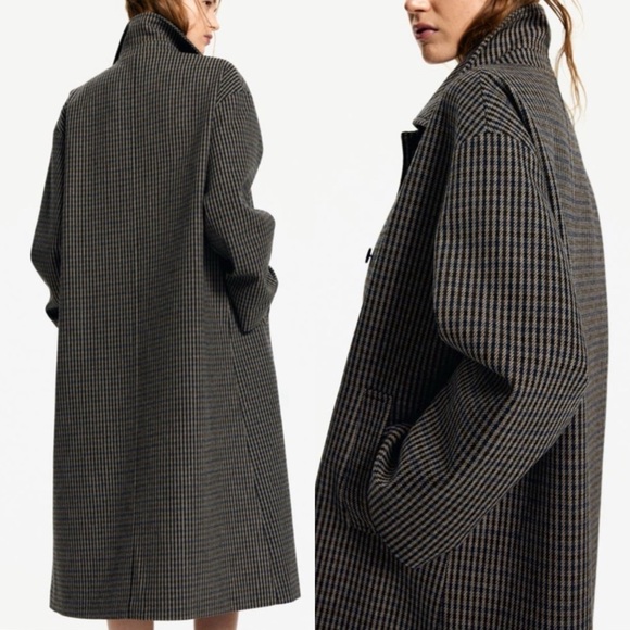H&M Selection Premium Quality. Wool Brand New Maxi Coat. XL size, loose fit. - Picture 3 of 7